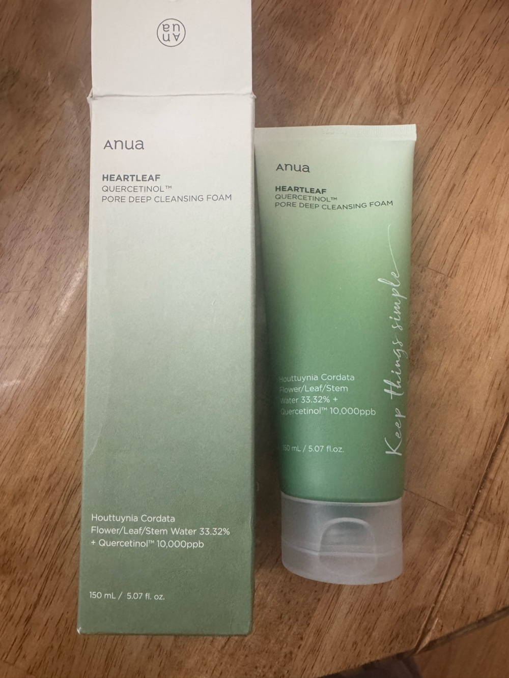 *BRAND NEW IN BOX* Anua Heartleaf Pore Deep Cleansing Foam